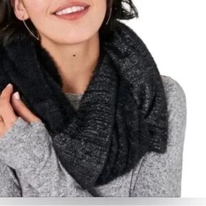 Stella & Dot Black and Gray Scarf